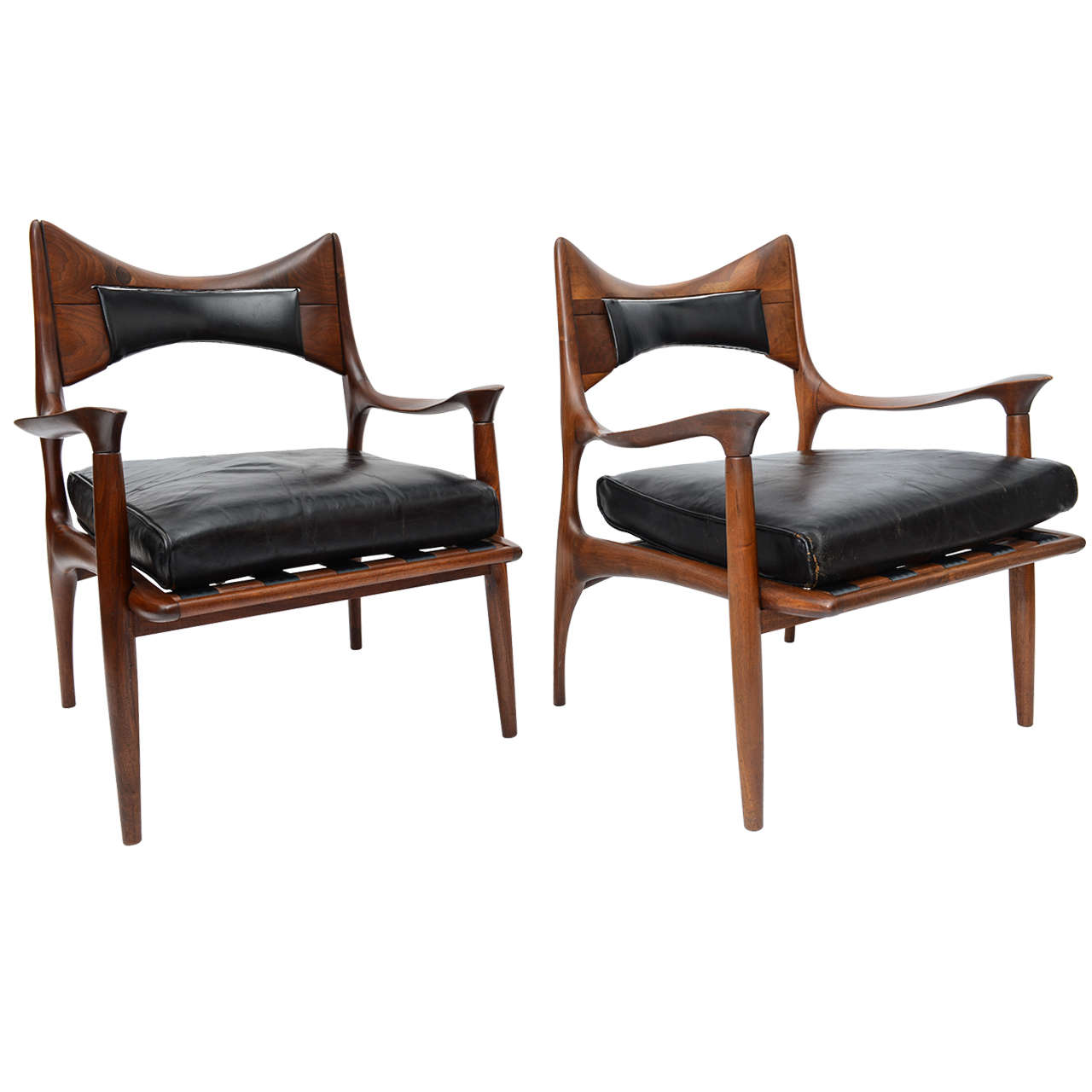 Phillip Lloyd Powell Lounge Chairs For Sale