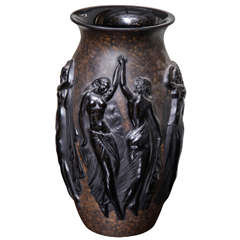 Art Deco Vase by Sabino 1