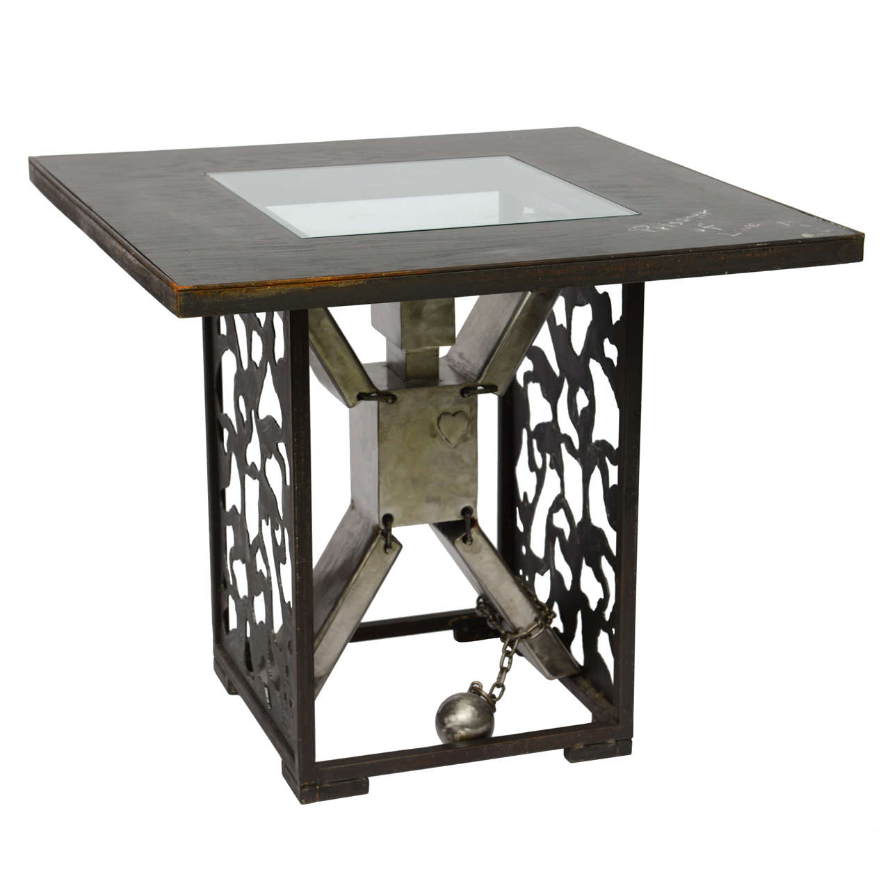 Dining or Center Table- Ronn Jaffe Ltd. Edition Design 'Survival' Functional Art For Sale