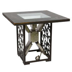 Used Dining or Center Table- Ronn Jaffe Ltd. Edition Design 'Survival' Functional Art