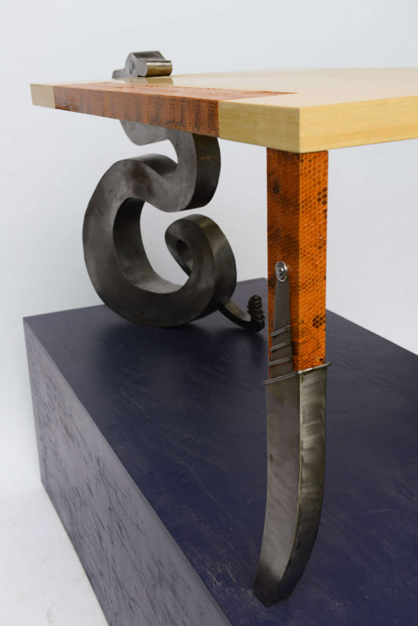 Ronn Jaffe 'Medusa Conduit' Table or Desk, Functional Art at 1stDibs