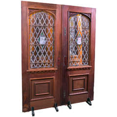 Antique Pair of Victorian Doors from Thaw's Lyndhurst Estate