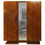 Vintage French Art Deco Armoire
