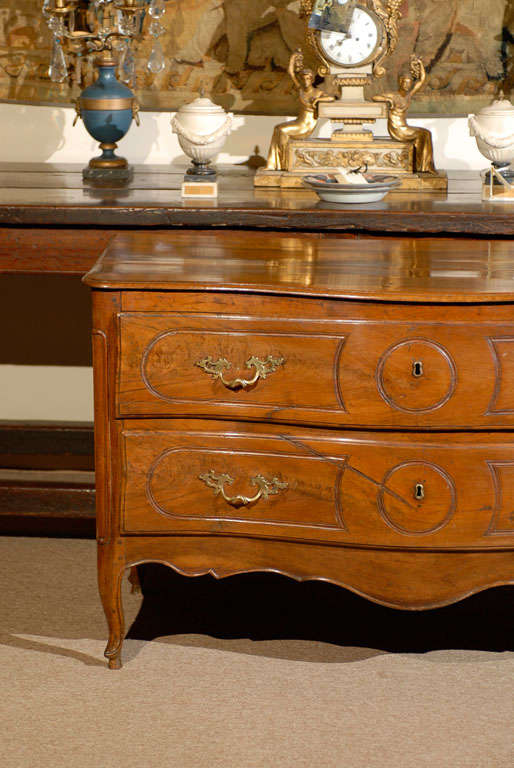 French 18th Century  Louis XV Walnut Commode, France