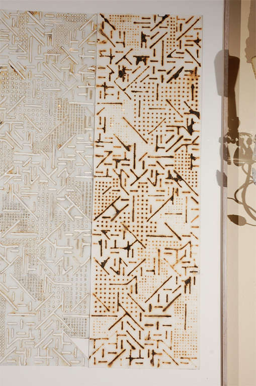 L'œuvre d'art unique de Jay McCafferty brûlée par le soleil