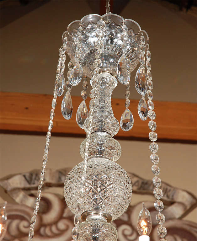 English Large, Georgian Style Chandelier For Sale