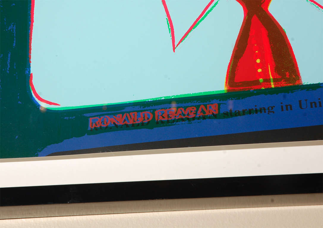 American Andy Warhol Screen Print