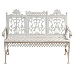 Iron Garden Bench