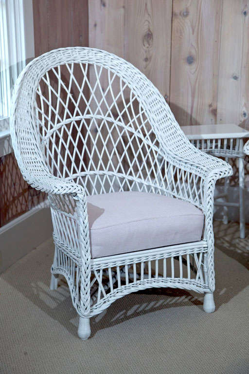 American Bar Harbor Wicker Porch Set