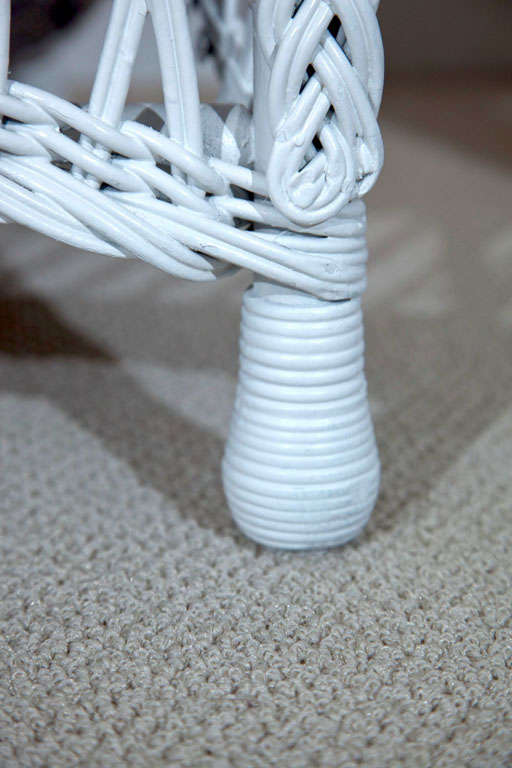 20th Century Bar Harbor Wicker Porch Set