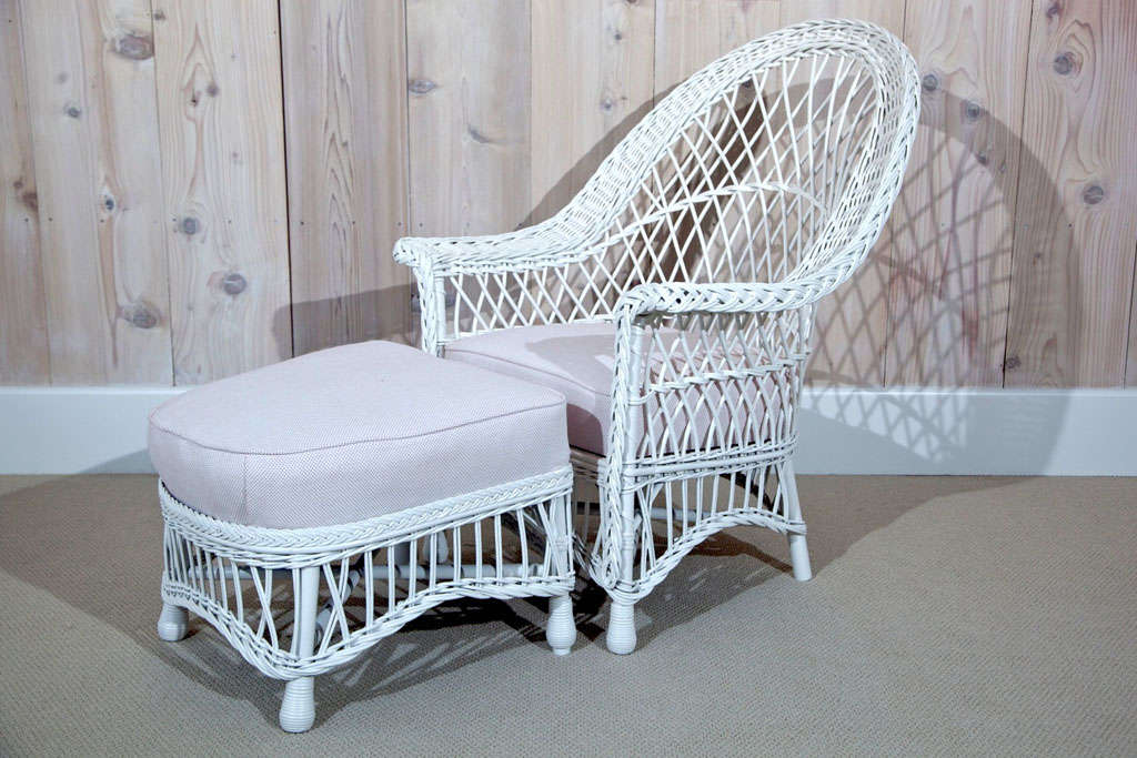Bar Harbor Wicker Porch Set 2