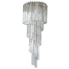 Venini Crystal Chandelier