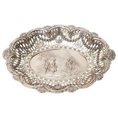 Sterling Silver Fine Repousse  Bowl
