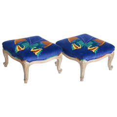 Pair of Footstools by Maison Jansen, Paris