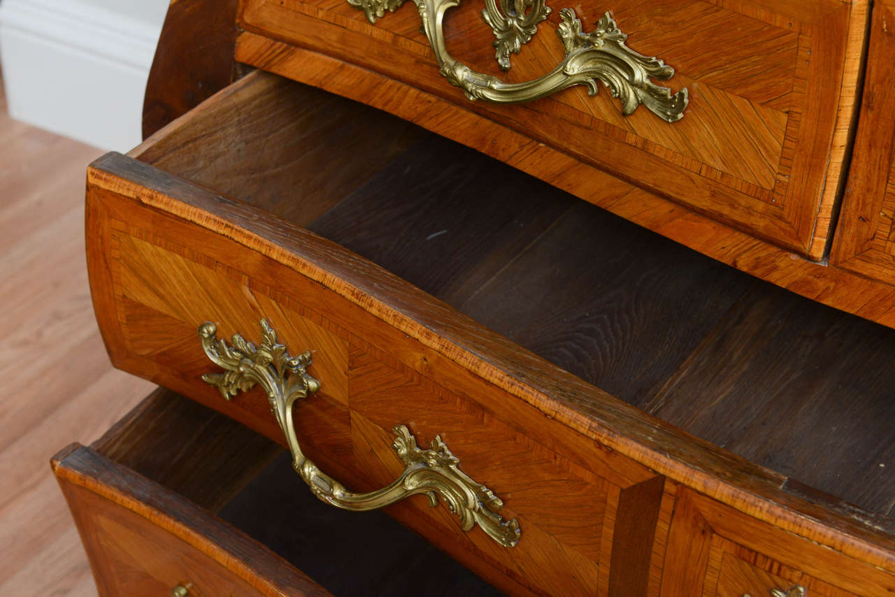 18th Century Louis XV French Marquetry Commode 3