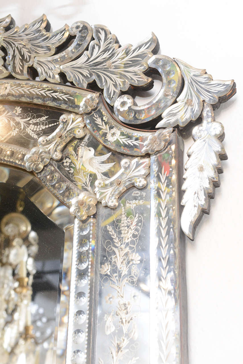 Exceptional Grand 19th Century Venetian Mirror 4
