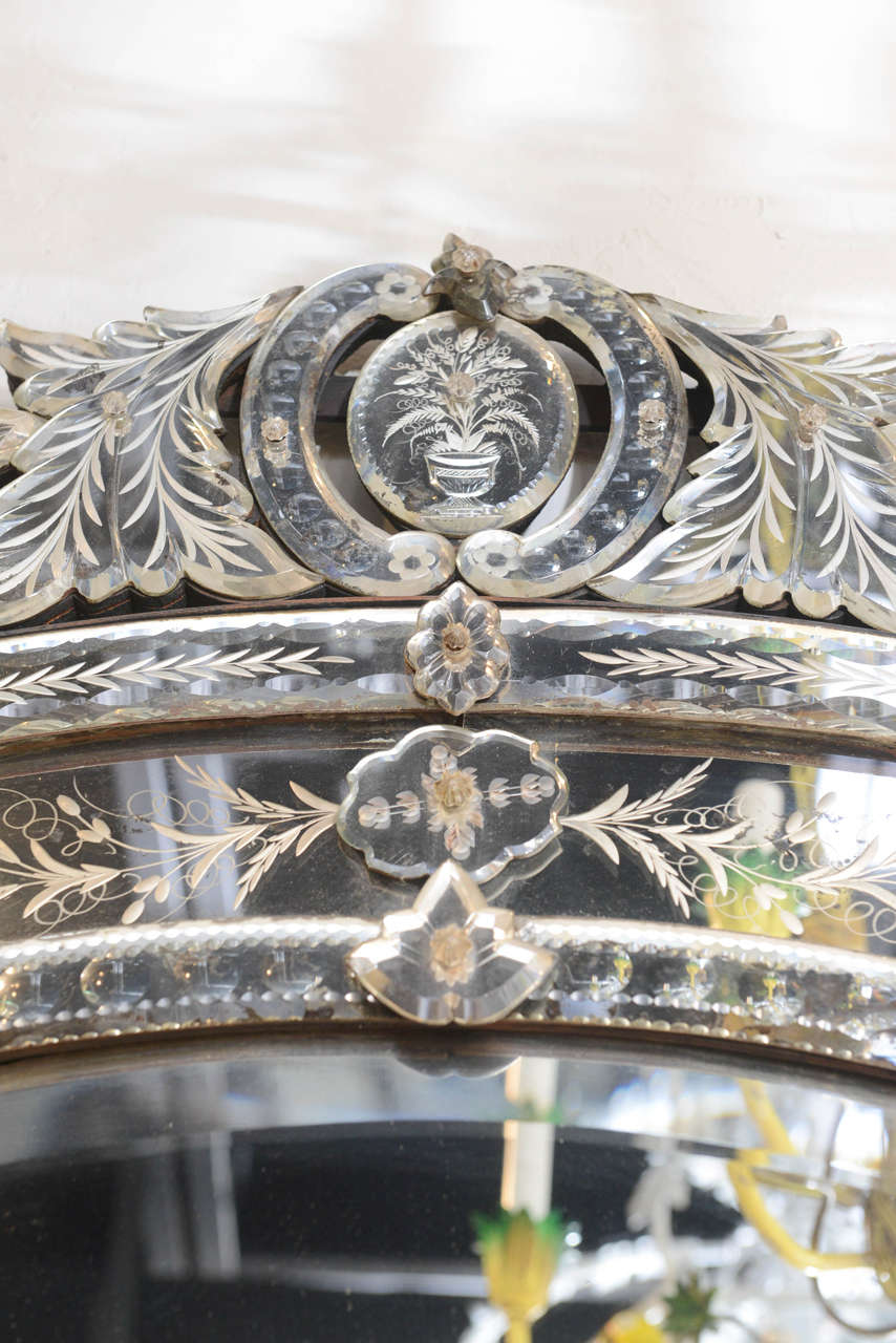 Exceptional Grand 19th Century Venetian Mirror 5