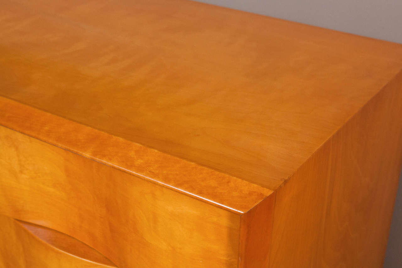 Swedish Magnificent Sculptural Chest by Edmond Spence