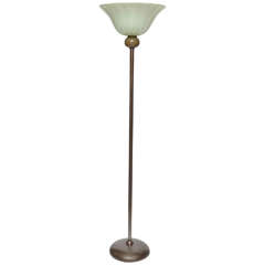 Murano Floor Lamp designed by Barovier & Toso, Mid Century