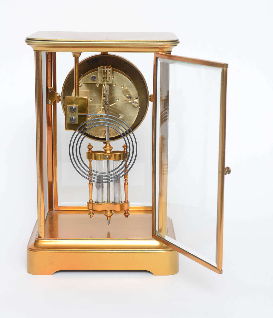 French Regulator Mantel Clock, Circa 1800 For Sale 3