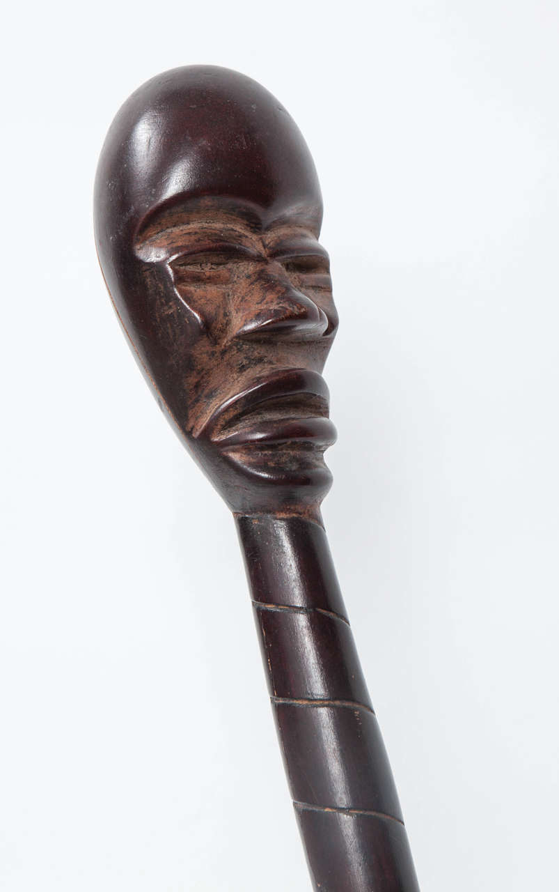 Decorative Tribal Spoon in the Style of African Dan Spoon In Good Condition In New York, NY