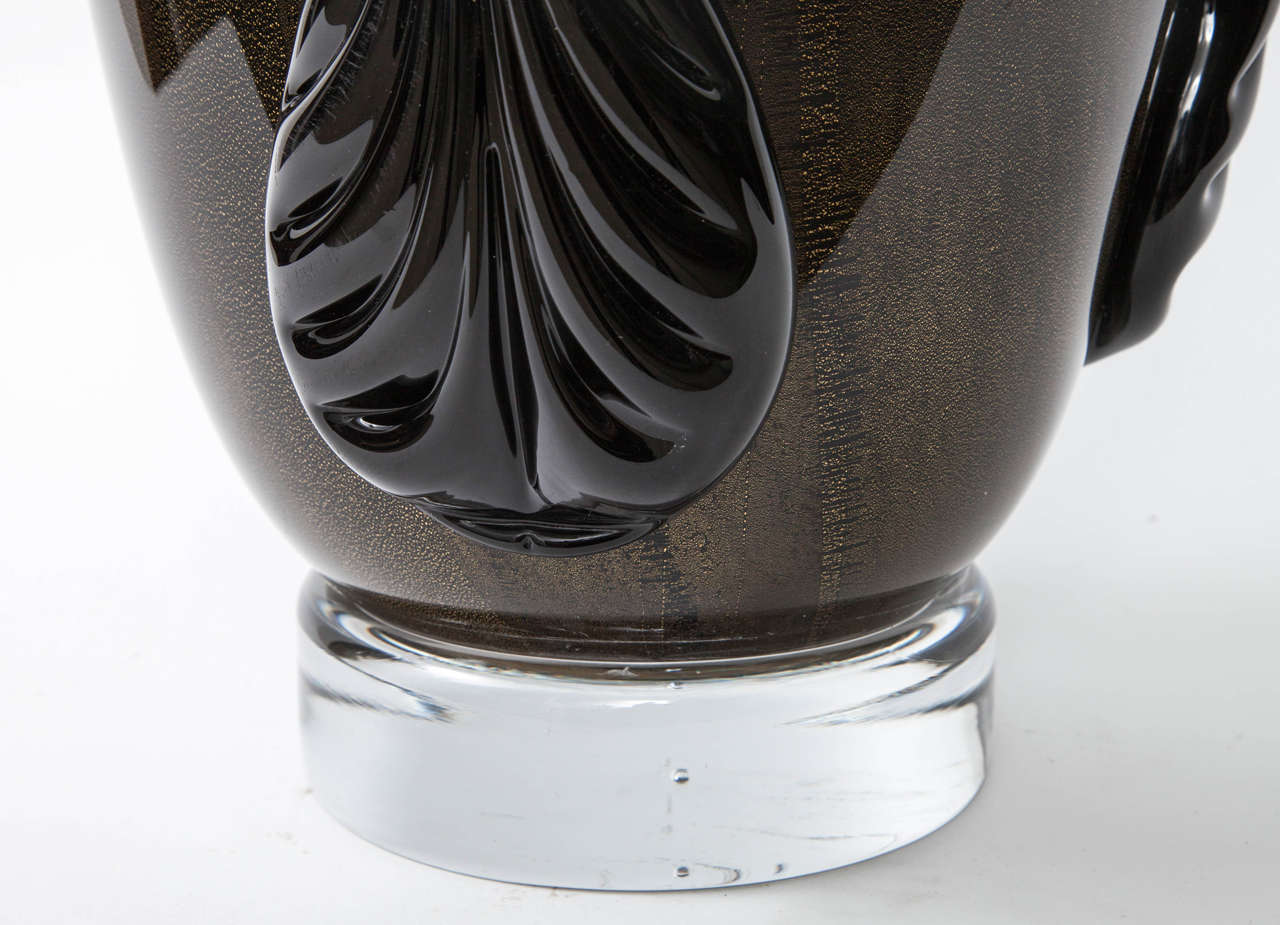 20th Century Murano Glass Vases by Pino Signoretto For Sale