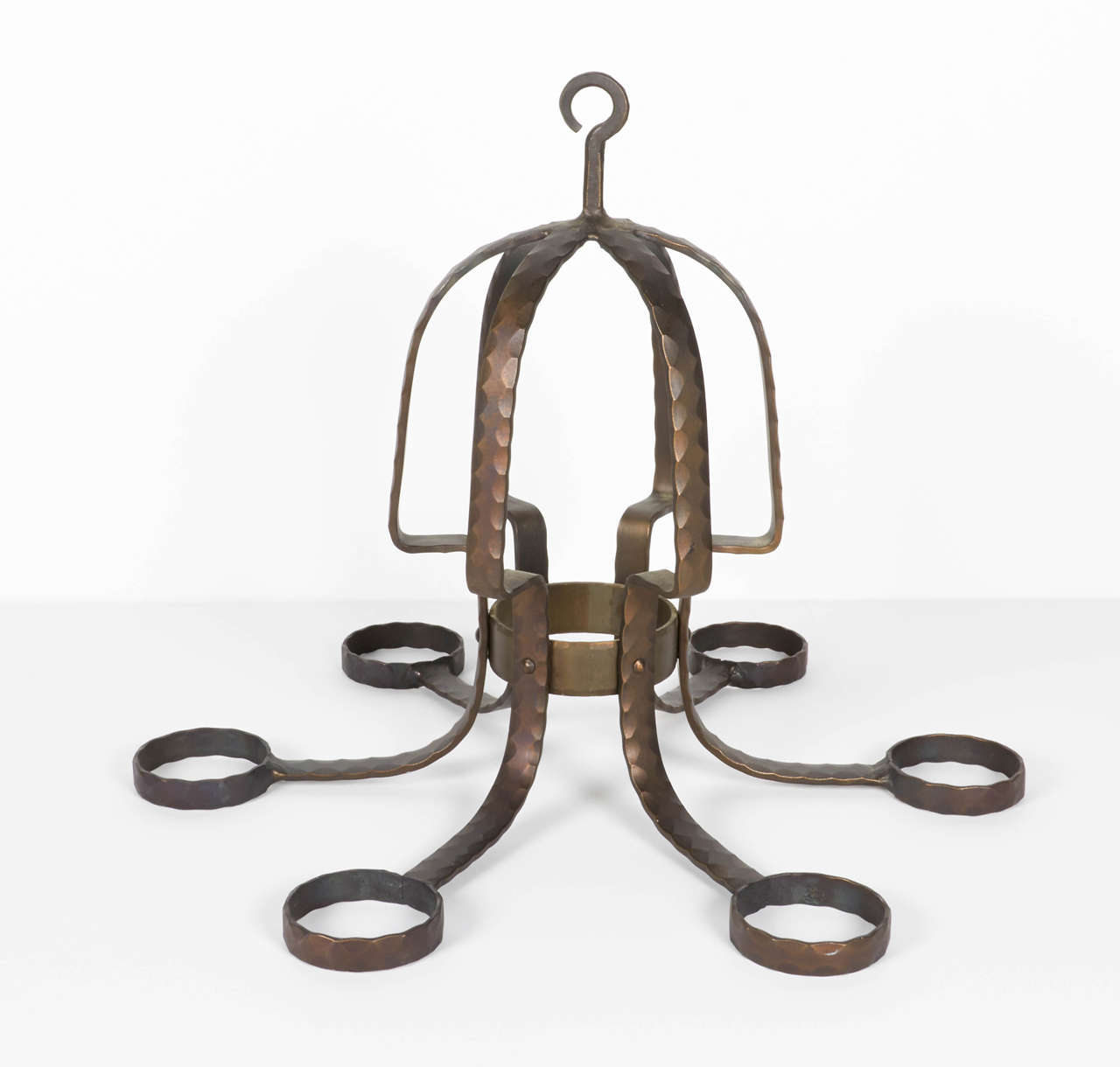 Hanging Candelabra by Erik Hoglund for Boda Nova Glassworks In Good Condition In New York, NY