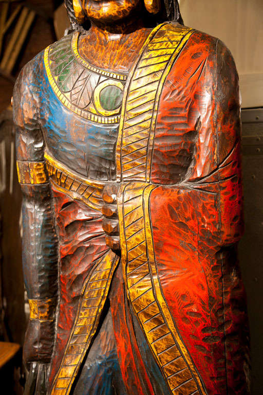 cigar indian statue
