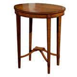 18th Century French Satinwood Oval Table