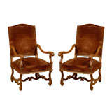 19th Century Louis XIV-Style Chairs