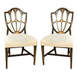 Pair of Hepplewhite Chairs