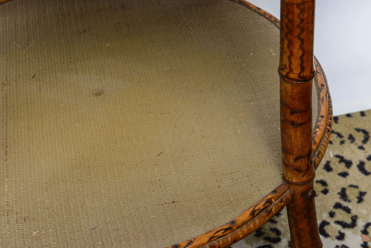 19th Century English Round Bamboo Table 4