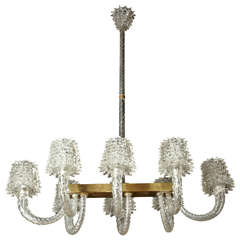 Venitian Murano", Barovier"  Chandelier, circa 1960