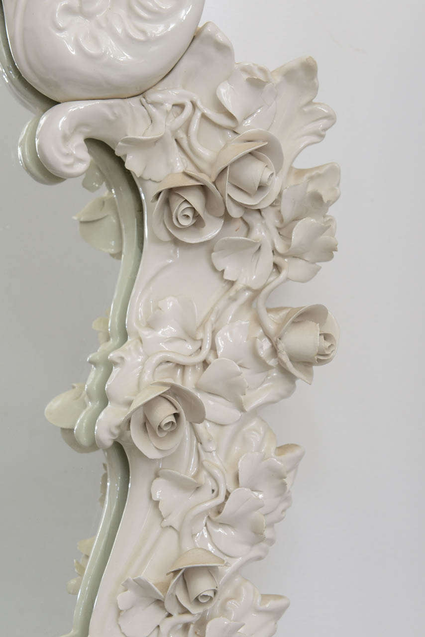French Porcelain Mirror 2