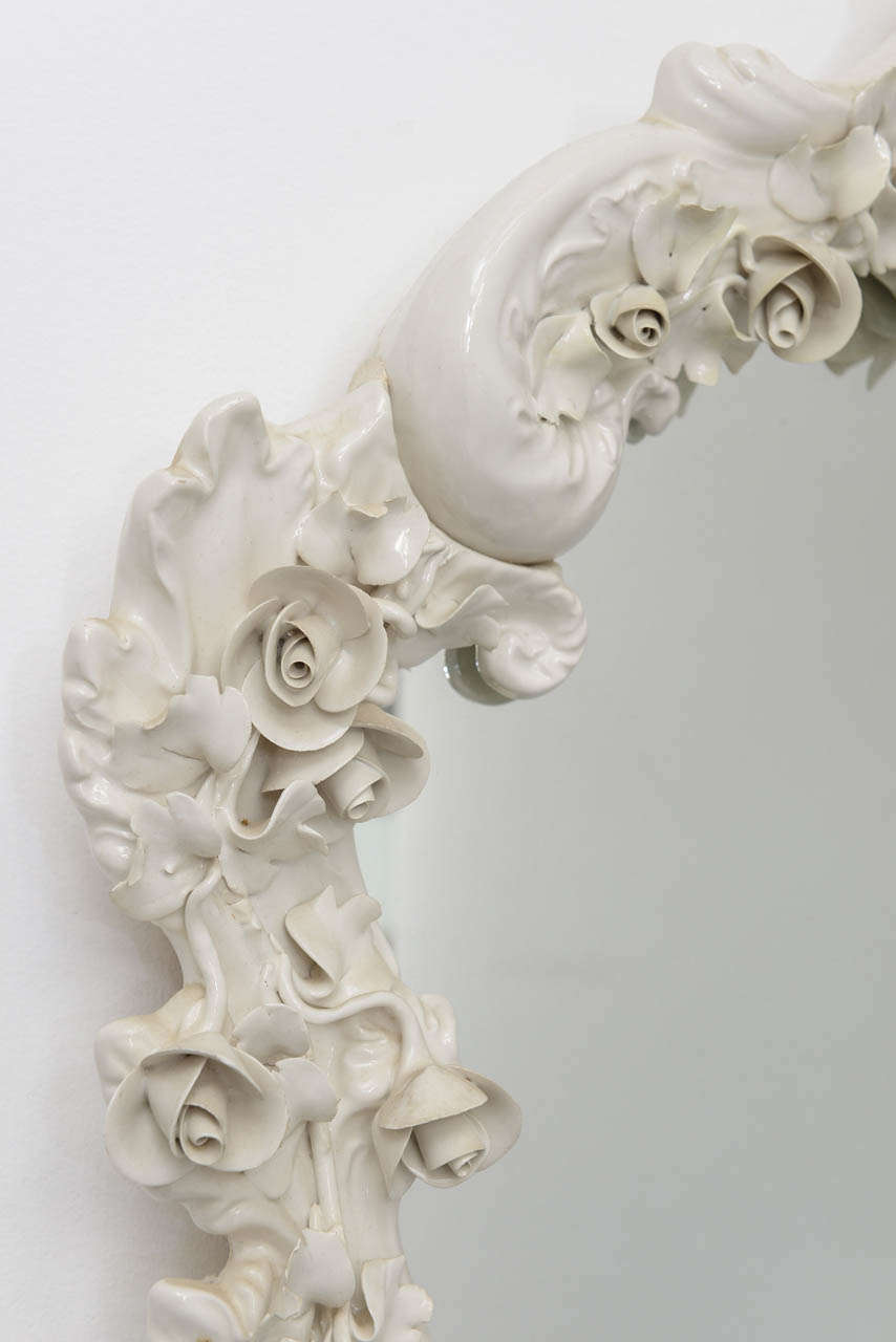 French Porcelain Mirror 3