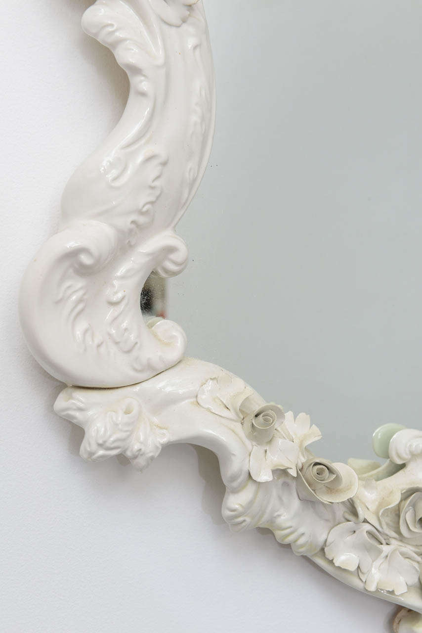 French Porcelain Mirror 4