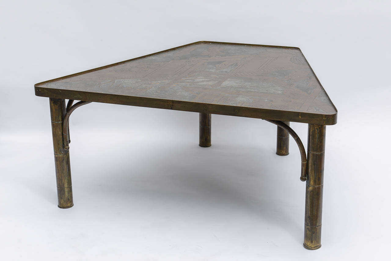 Unusual Bronze Laverne Table 2