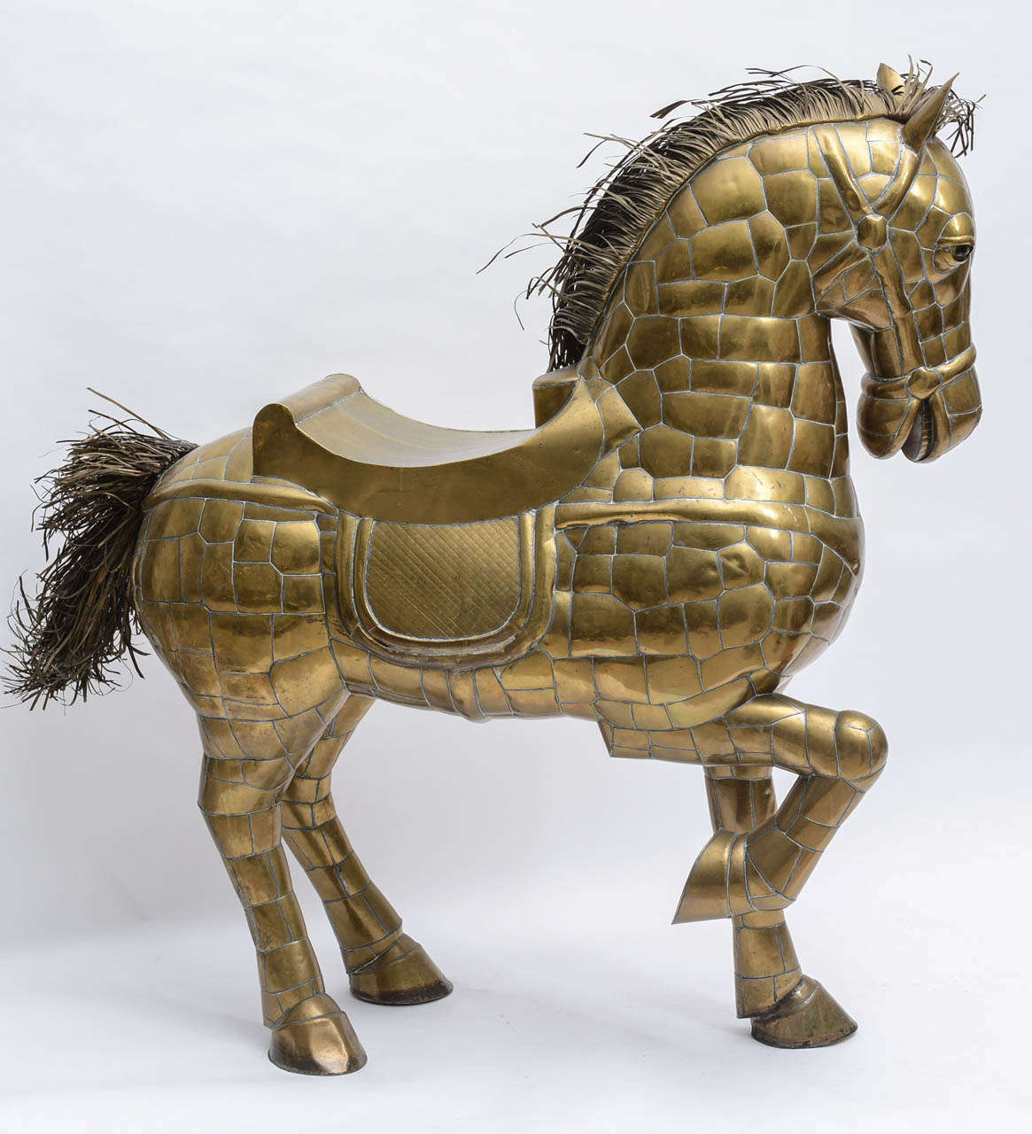 Large Scale Bustamante Horse with Saddle 2