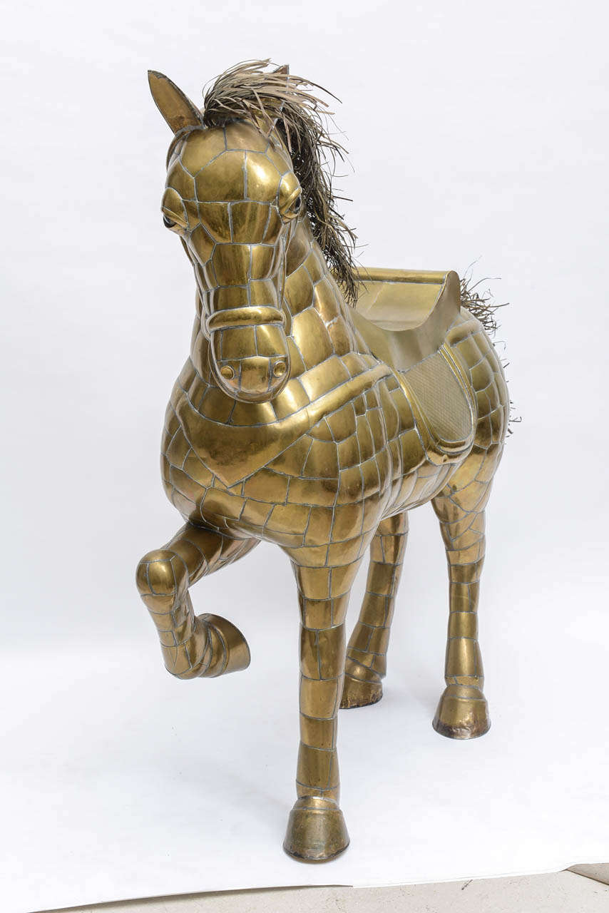 Large Scale Bustamante Horse with Saddle 4