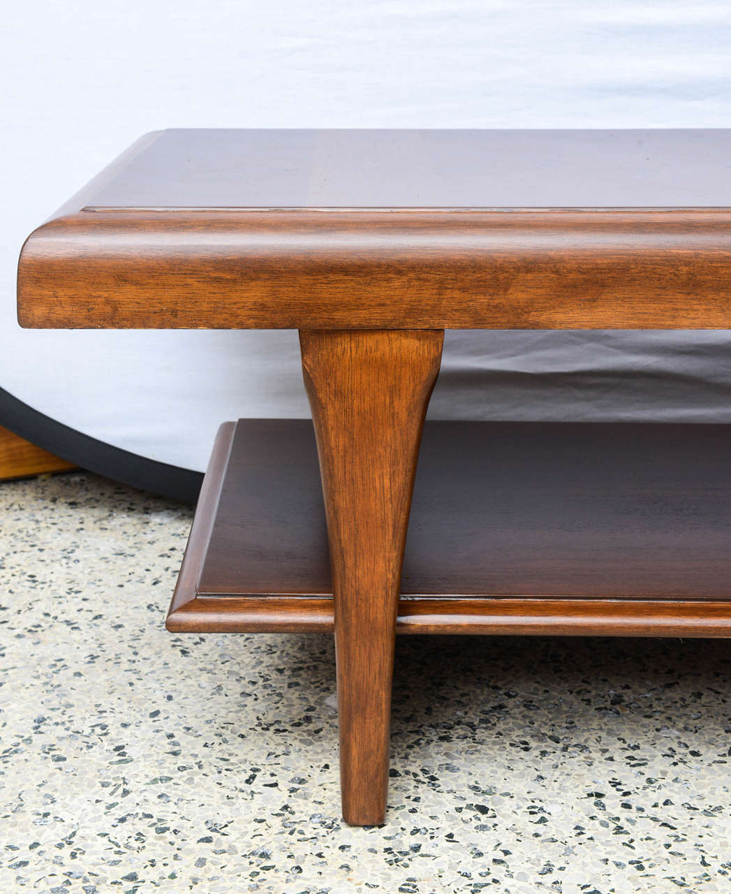 Long Lane Couchtisch aus Holz:: USA 1970er Jahre (Ende des 20. Jahrhunderts)