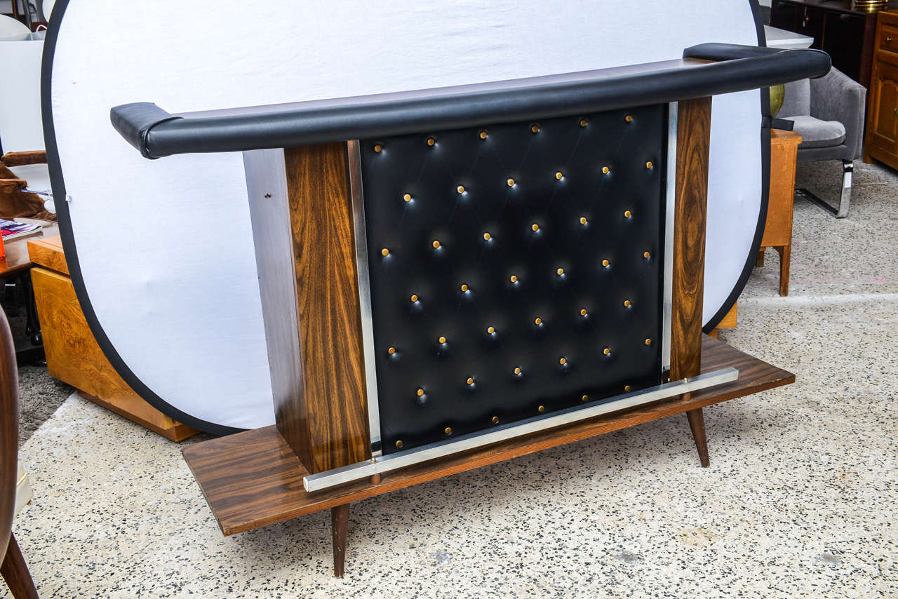 MCM Vintage Bar Set with Two Stools, America 1950s at 1stDibs mcm bar