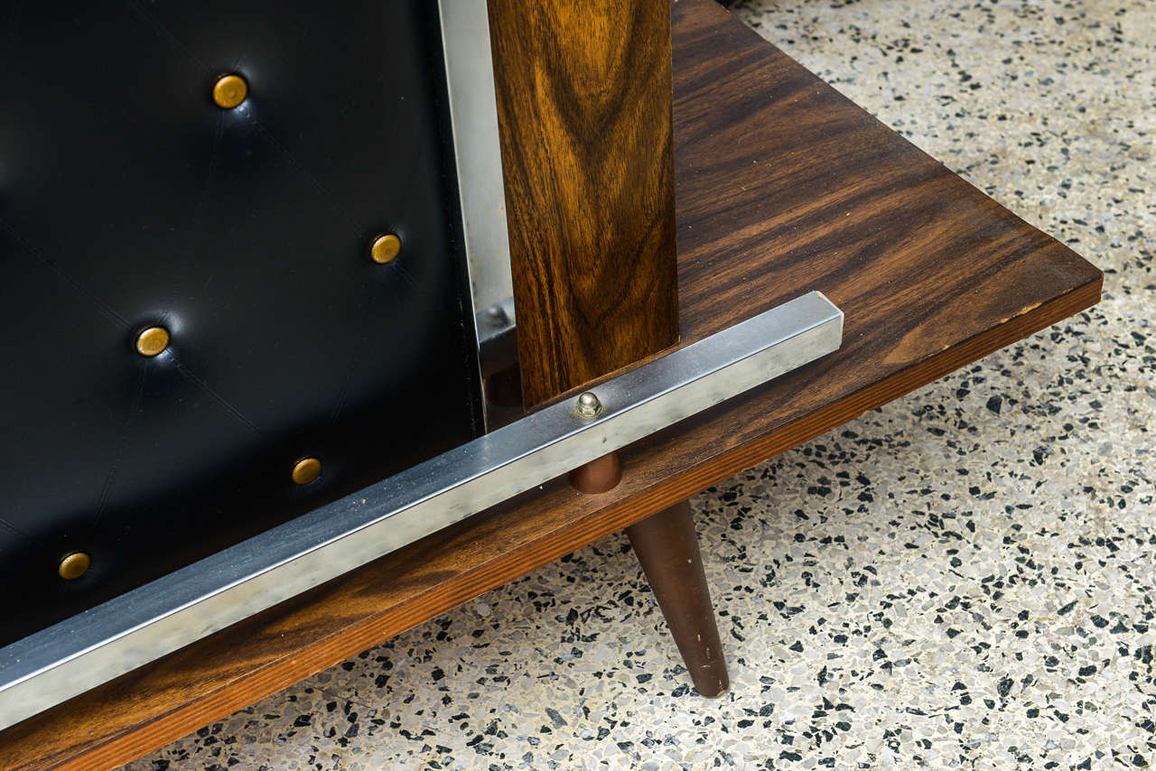 MCM Vintage Bar Set with Two Stools, America 1950s at 1stDibs mcm bar