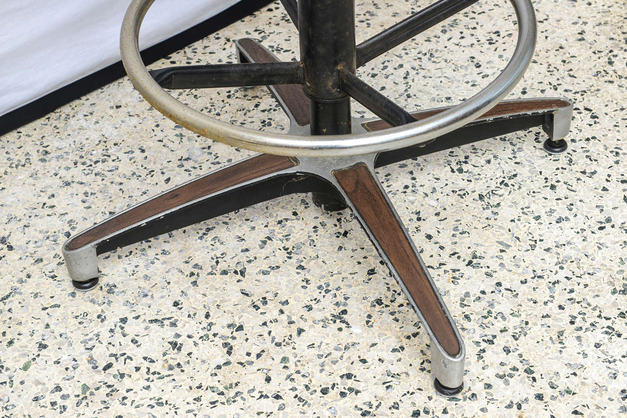 MCM Vintage Bar Set with Two Stools, America 1950s at 1stDibs mcm bar