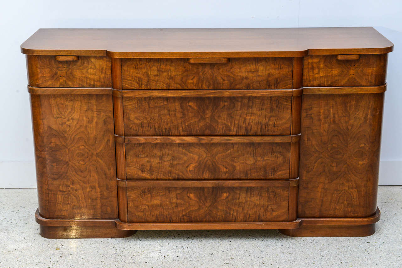 modern mahogany sideboard