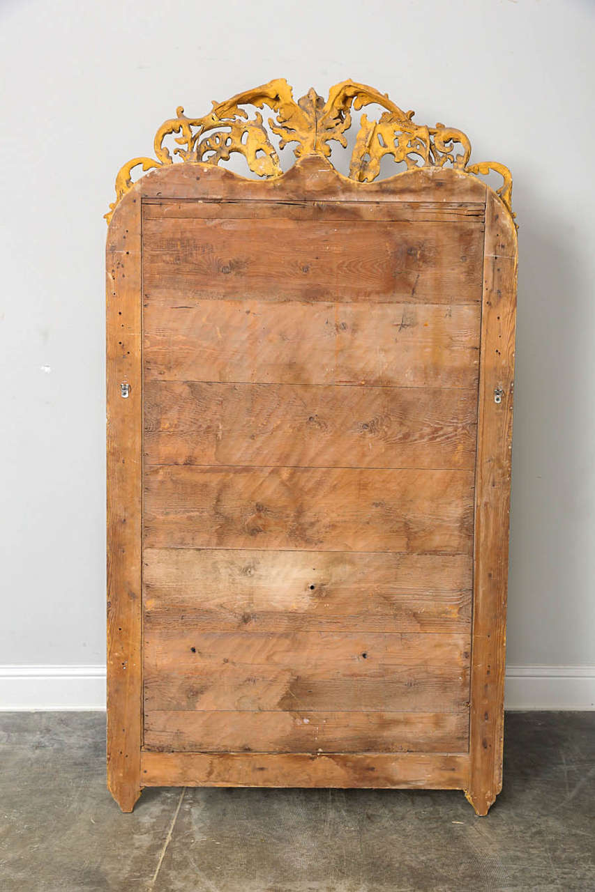19th Century French Gold Gilt Mirror, Louis XIV Style For Sale 7