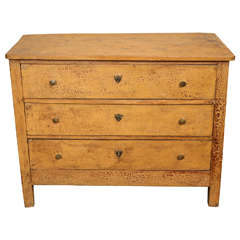 19th Century Chest of Drawers with Original Paint