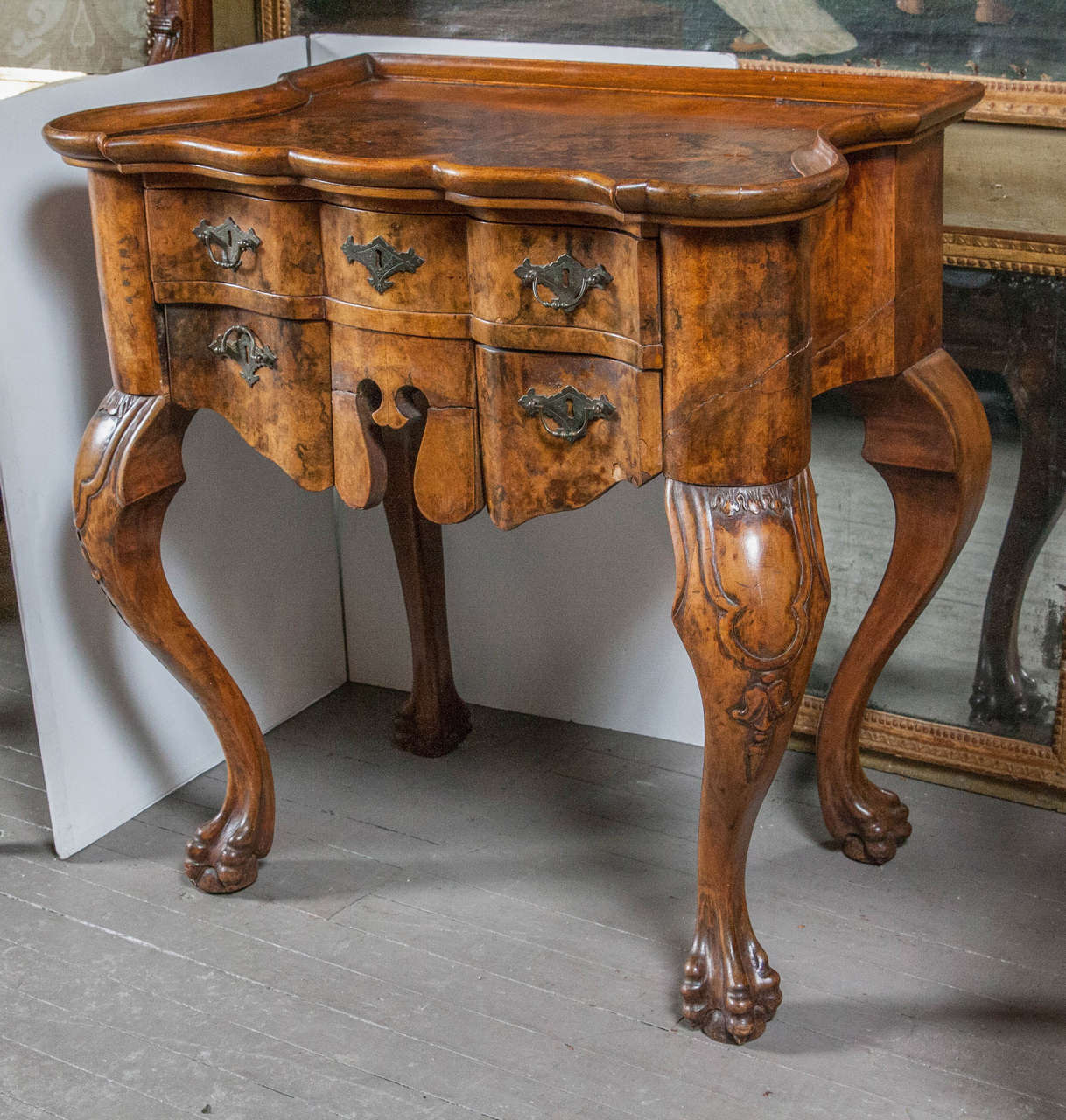 Italian Walnut Lowboy