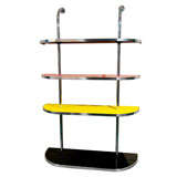 4 Tier (adjustable) Diner Shelves Aluminum Banding