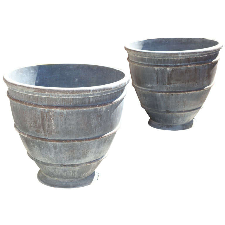 Pair Of Large English Egg Cups For Sale