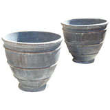 Pair Of Large English Egg Cups